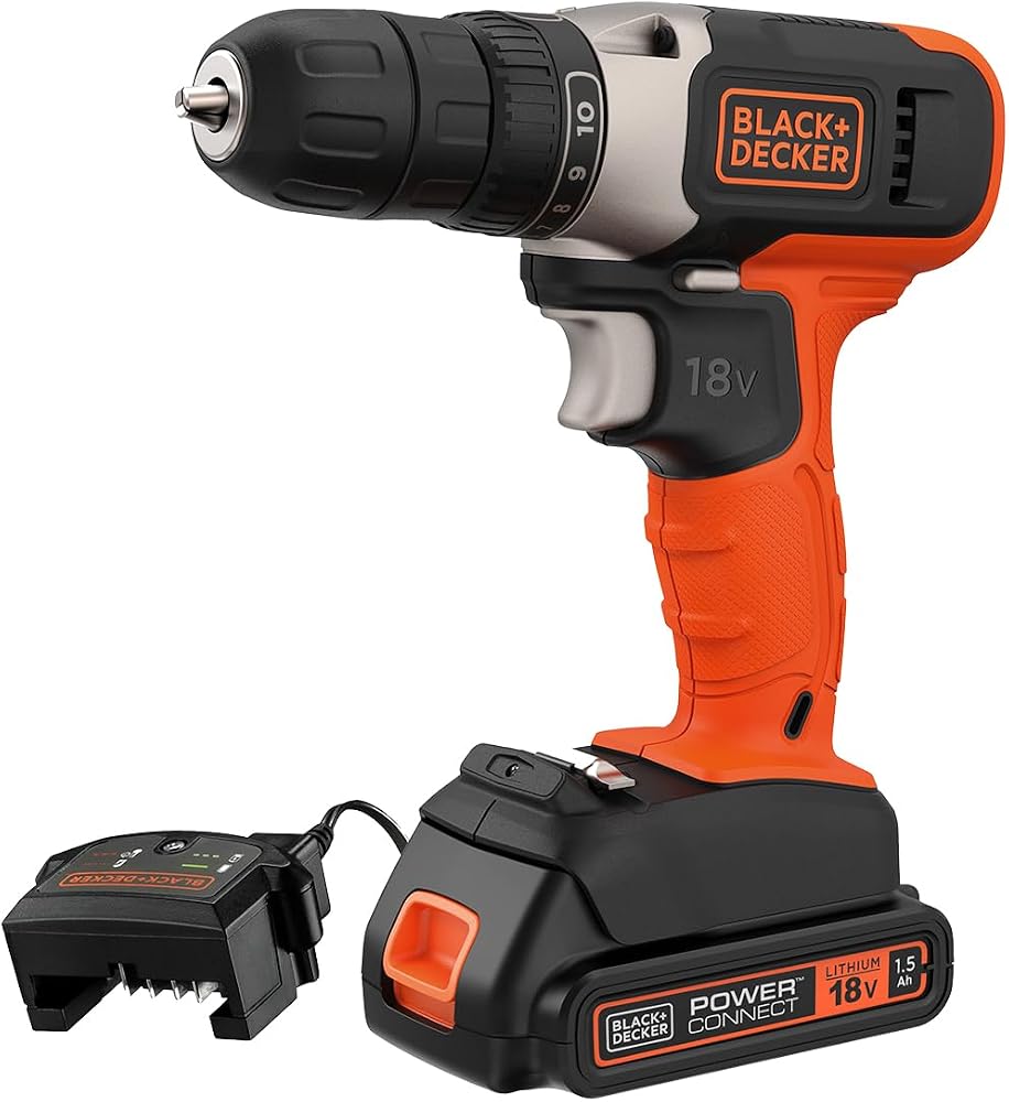 Perceuse-visseuse sans fil Black+Decker BCD001 18 V