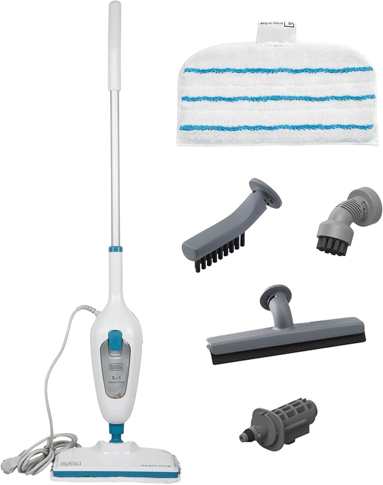 Balai vapeur 2 en 1 Black+Decker FSMH13E5