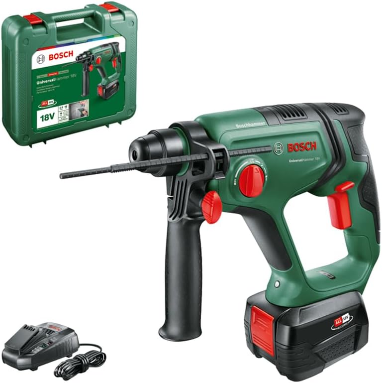 Perforateur sans fil Bosch UniversalHammer 18V avec batterie 4,0 Ah