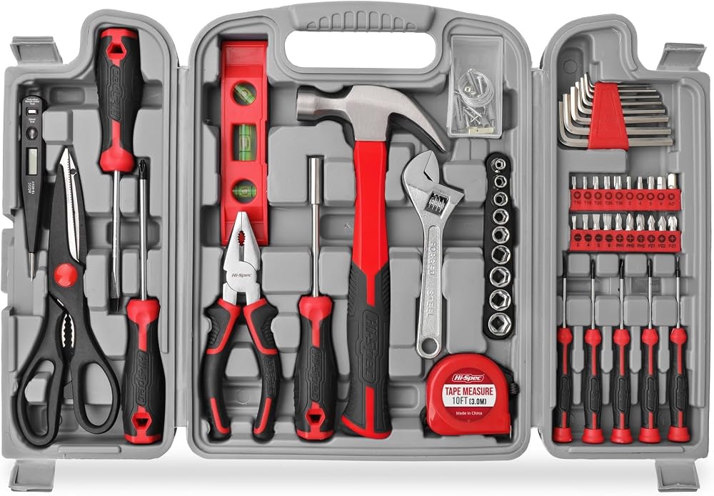 Boîte à outils complète Hi-Spec 54 pièces